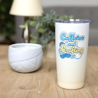 Caffeine 20 oz Travel Tumbler