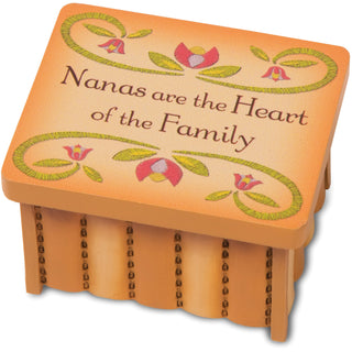 Nana 2.5" x 2" x 1.5" Keepsake Box