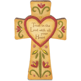 Trust in the Lord 6" Self-Standing Cross