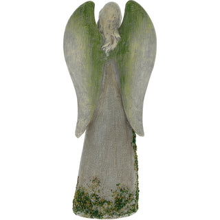 Fern 8.75" Angel holding a Bird