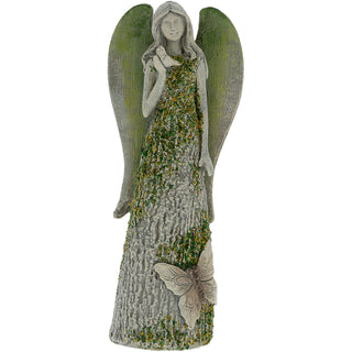 Butterfly 7.25" Angel holding a Bird