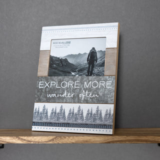 Explore More 7.75" x 10" Frame (Holds 4" x 6" Photo)