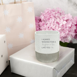 Daughter-In-Law Like You 10 oz - 100% Soy Wax Reveal Candle
Scent: Tranquility