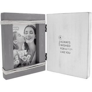 Mom Like You 5.5" x 7.5" Hinged Sentiment Frame (Holds 4" x 6" Photo)