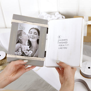 Mom Like You 5.5" x 7.5" Hinged Sentiment Frame (Holds 4" x 6" Photo)