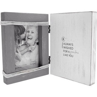 Grandma Like You 5.5" x 7.5" Hinged Sentiment Frame (Holds 4" x 6" Photo)