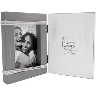 Friend Like You 5.5" x 7.5" Hinged Sentiment Frame (Holds 4" x 6" Photo)