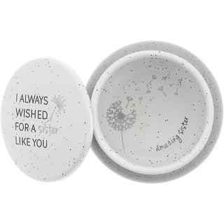 Sister Like You 3.5" Ceramic Keepsake Box