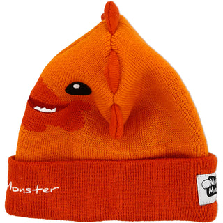 Orange Messy Monster One Size Fits All Baby Hat