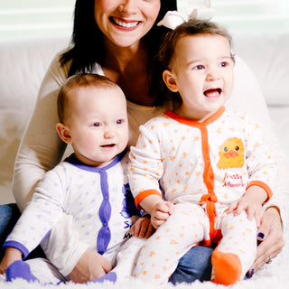 Purple Snuggle Monster 0-6 Months Sleeper