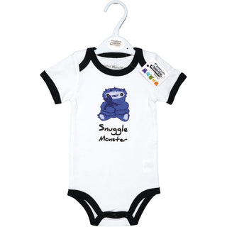 Purple Snuggle Monster Bodysuit