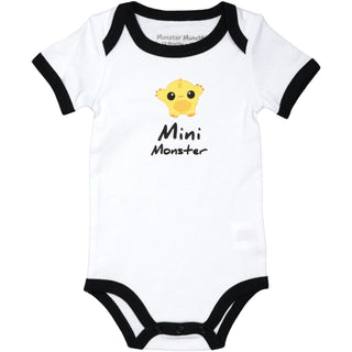 Yellow Mini Monster Bodysuit