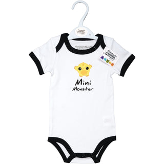 Yellow Mini Monster Bodysuit