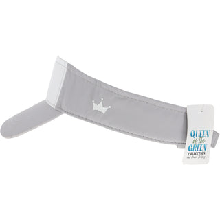 Golf Life Light Gray with White Adjustable Visor