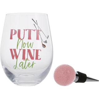 Wine Later Bottle Stopper Gift Set