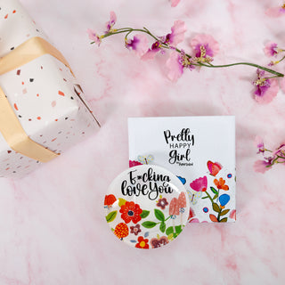 Love You 4" Glass Keepsake Dish