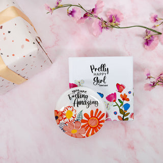 You Are Amazing 4" Glass Keepsake Dish