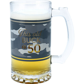 50 16 oz Glass Stein