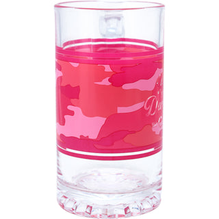 Pretty in Pink 16 oz Glass Stein