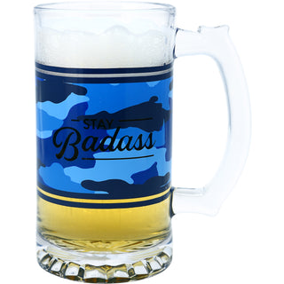 Badass 16 oz Glass Stein