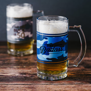 Badass 16 oz Glass Stein