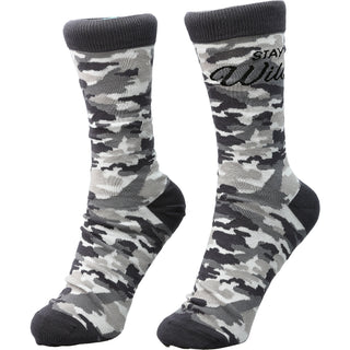 Stay Wild Cotton Blend Sock