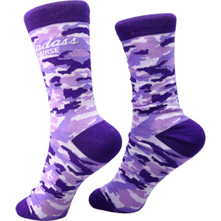 Badass Nurse Cotton Blend Sock