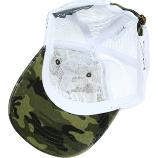 Badass Forever Green Camo Adjustable Mesh Hat