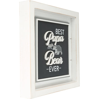 Best Papa Bear 10" MDF Plaque