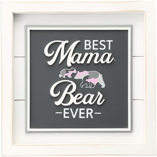 Best Mama Bear 10" MDF Plaque