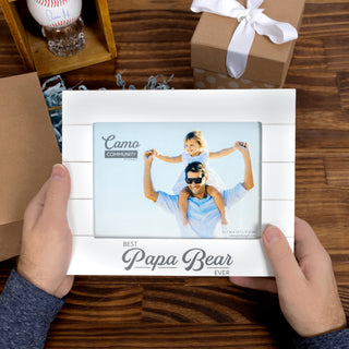 Papa Bear 9" x 7.25" MDF Frame (Holds a 7" x 5" photo)