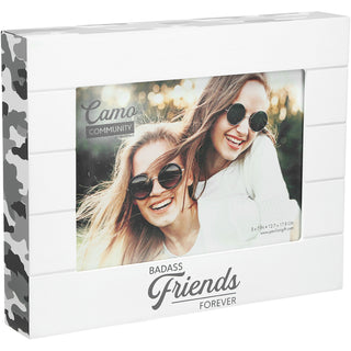 Badass Friends 9" x 7.25" MDF Frame (Holds 7" x 5" photo)