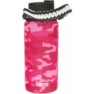 She Believed 32 oz Stainless Steel Water Bottle with Paracord Survival Handle