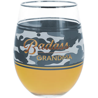 Grandma 18 oz Stemless Wine Glass