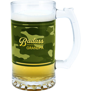 Grandpa 16 oz Glass Stein