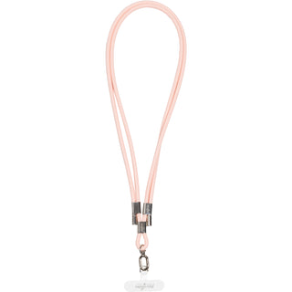 Pink Adjustable Silicone Crossbody Phone Lanyard