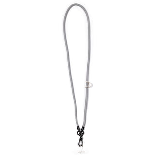 Light Gray Soft Nylon Crossbody Phone Lanyard