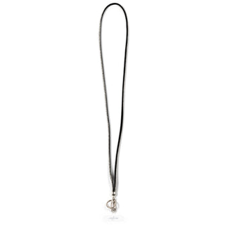 White Crossbody Soft Gemmed Phone Lanyard