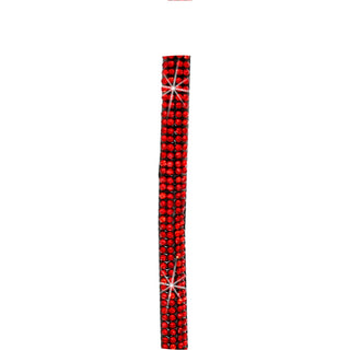 Red Crossbody Soft Gemmed Phone Lanyard