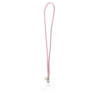 Pink Crossbody Soft Gemmed Phone Lanyard