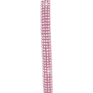 Pink Crossbody Soft Gemmed Phone Lanyard