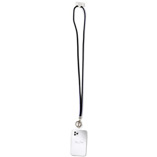 Cobalt Crossbody Soft Gemmed Phone Lanyard