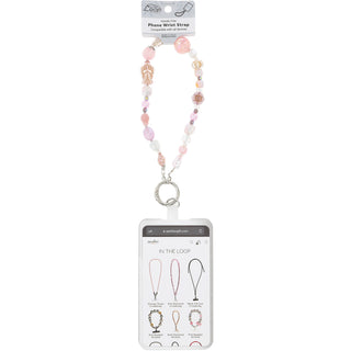 Angel Beaded Hands-Free Wrist Strap