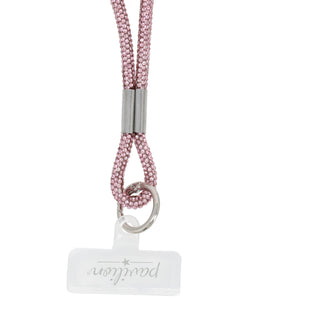 Pink Wristlet Soft Gemmed Phone Wrist Strap