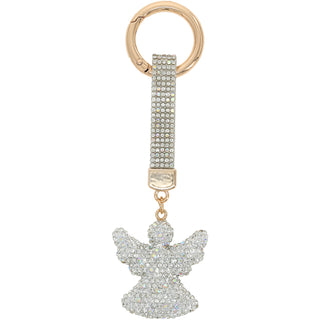 Angel Gemmed Keychain