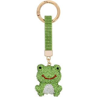 Frog Gemmed Bag Charm