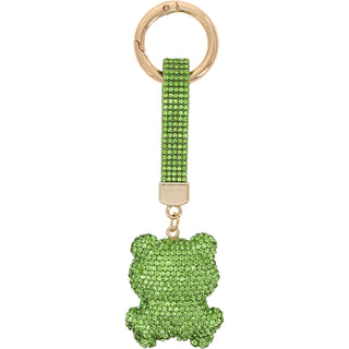 Frog Gemmed Bag Charm