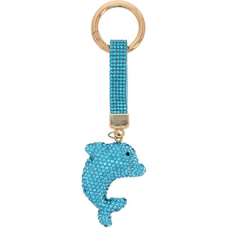 Dolphin Gemmed Keychain