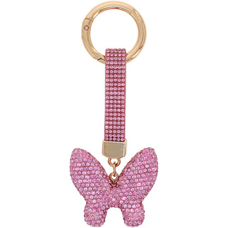 Butterfly Gemmed Bag Charm