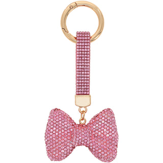 Bow Gemmed Keychain